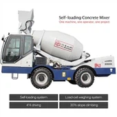 4m3 iselaadiv betoonisegisti veoauto